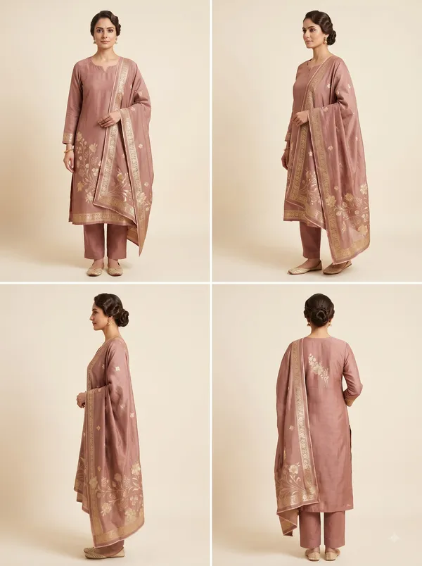 Dusty_Rose_Banarasi_Viscose_Silk_Unstitched_Suit_Set_For_Women