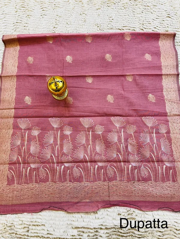 Rose_Pink_Banarasi_Viscose_Silk_Unstitched_Suit_Set_For_Women