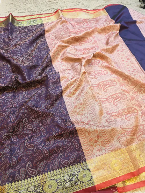 Deep_Navy_Blue_Soft_Silk_Banarasi_Jamdani_Tanchui_Saree_For_Women
