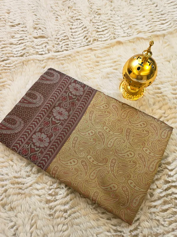 Antique_Olive_Soft_Silk_Banarasi_Jamdani_Tanchui_Saree_For_Women