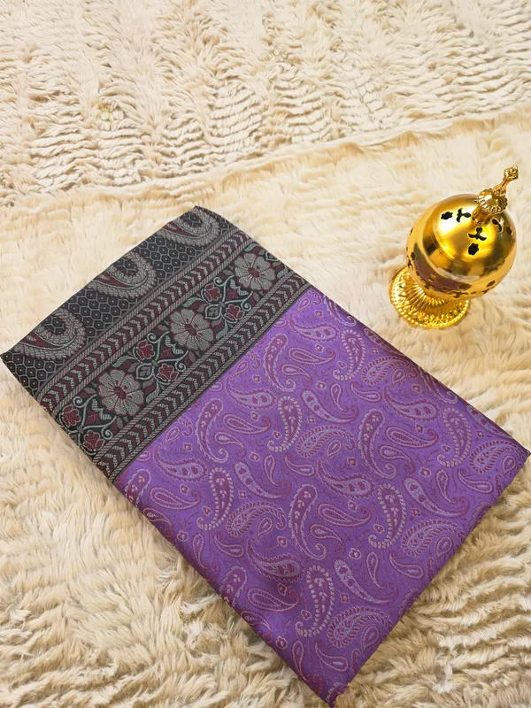 Lavender_Purple_Soft_Silk_Banarasi_Jamdani_Tanchui_Saree_For_Women