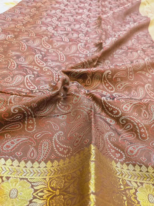 Deep_Coffee_Brown_Soft_Silk_Banarasi_Jamdani_Tanchui_Saree_For_Women
