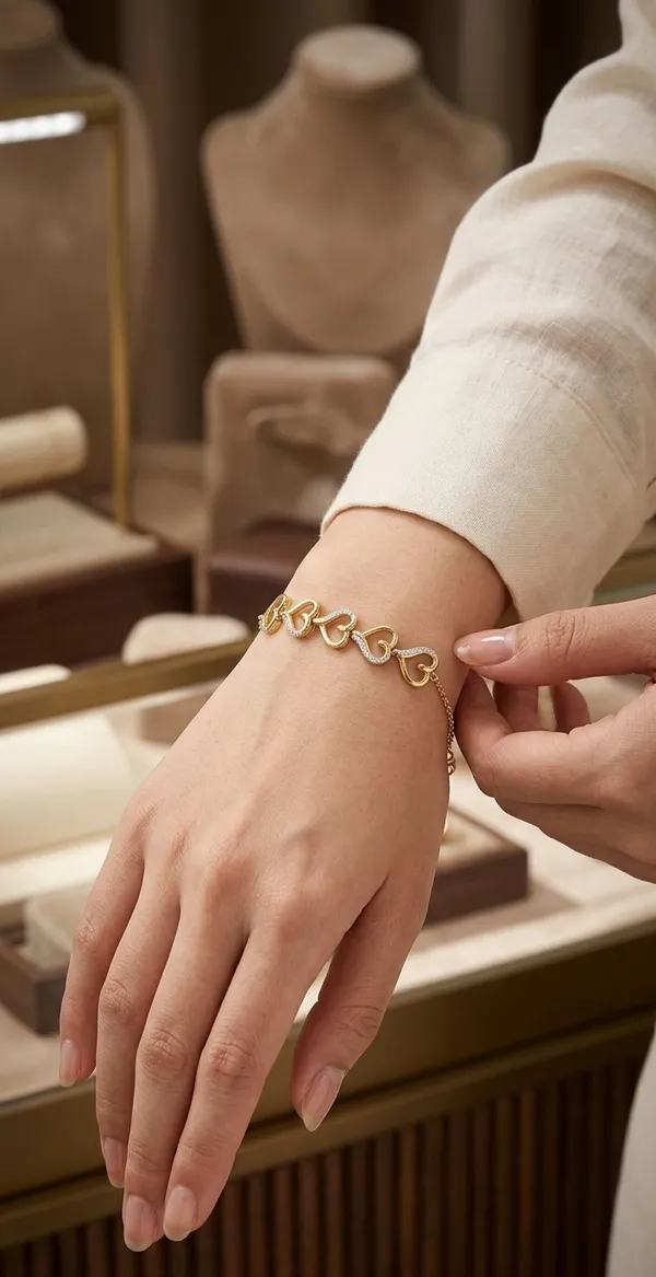Golden_Hearts_Luxe_925_Silver_Bracelet_925_Sterling_Silver
