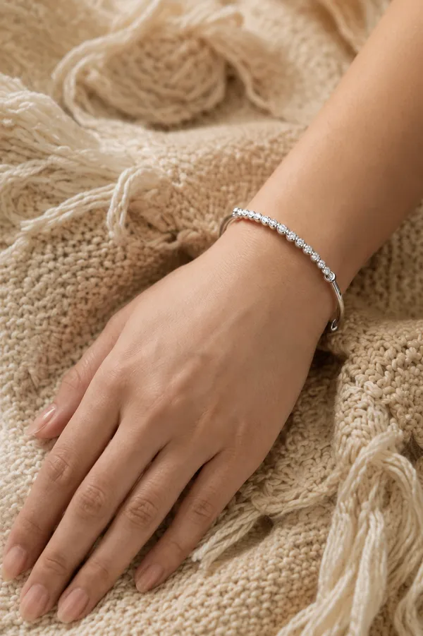Silver_Beaded_Minimalist_Cuff_925_Silver_Bracelet_925_Sterling_Silver