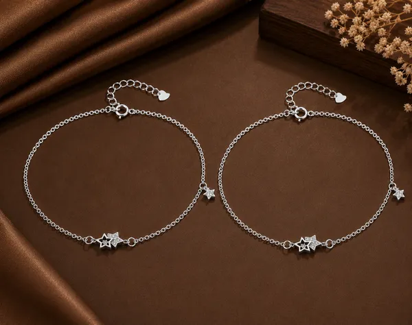 Starlume_Charm_925_Silver_Anklet_925_Sterling_Silver_1piece