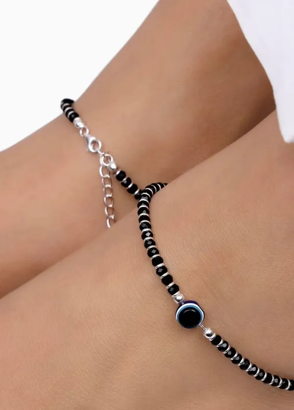 Black_Beaded_Anklet_For_Women