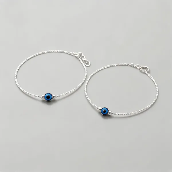 Silver_Tone_Evil_Eye_Anklets_For_Women