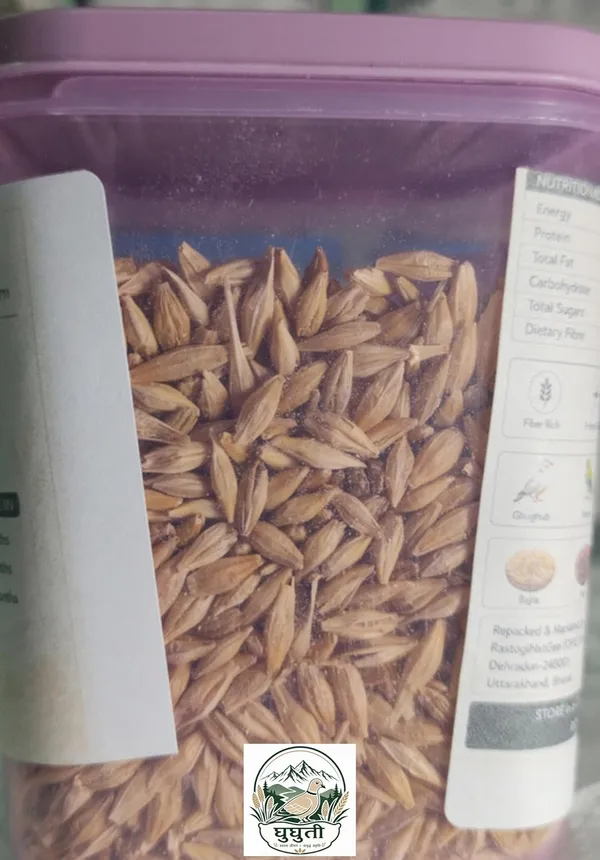 Ghughuti_GHUGHUTI_Budgie_Mix_Bird_Seed_Mix_450g_|_Premium_Natural_Bird_Food_for_Budgies_0.45_kg_Dry_All_Life_Stages_Bird_Food