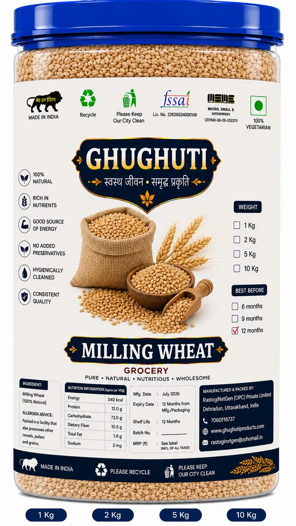Ghughuti_Milling_Wheat