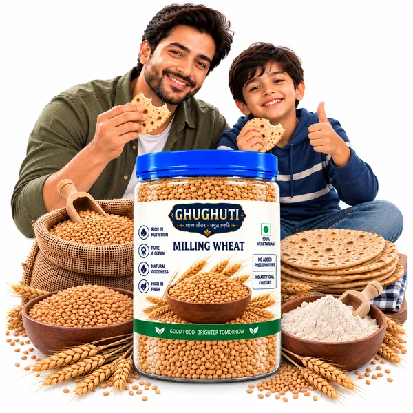 Ghughuti_Milling_Wheat