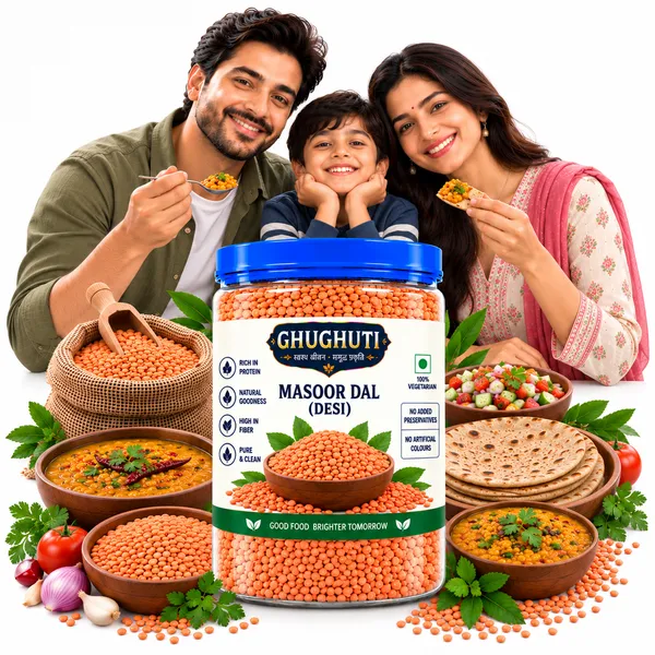 Ghughuti_Unpolished_Masoor_Dal