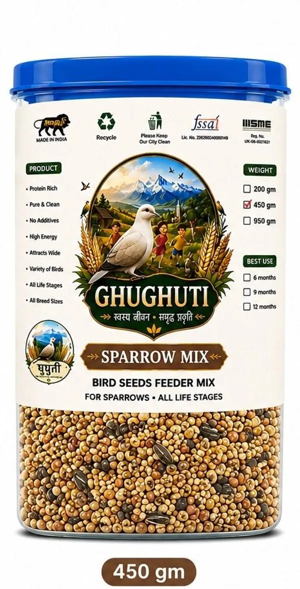 Ghughuti_Premium_Parrot_Bird_Seed_Mix_200g