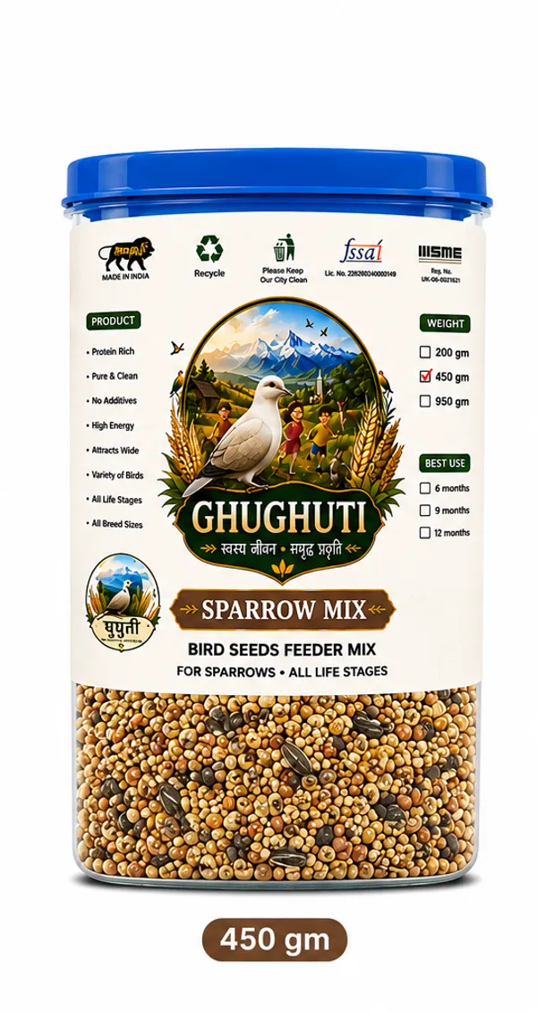 Ghughuti_Premium_Sparrow_Bird_Seed_Mix