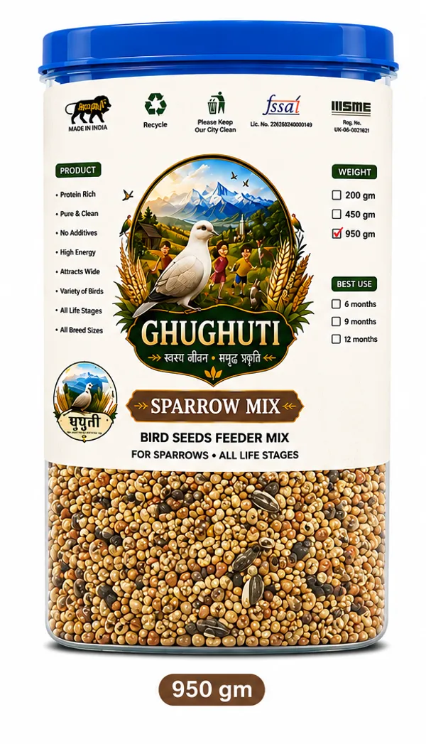 Ghughuti_Premium_Sparrow_Bird_Seed_Mix