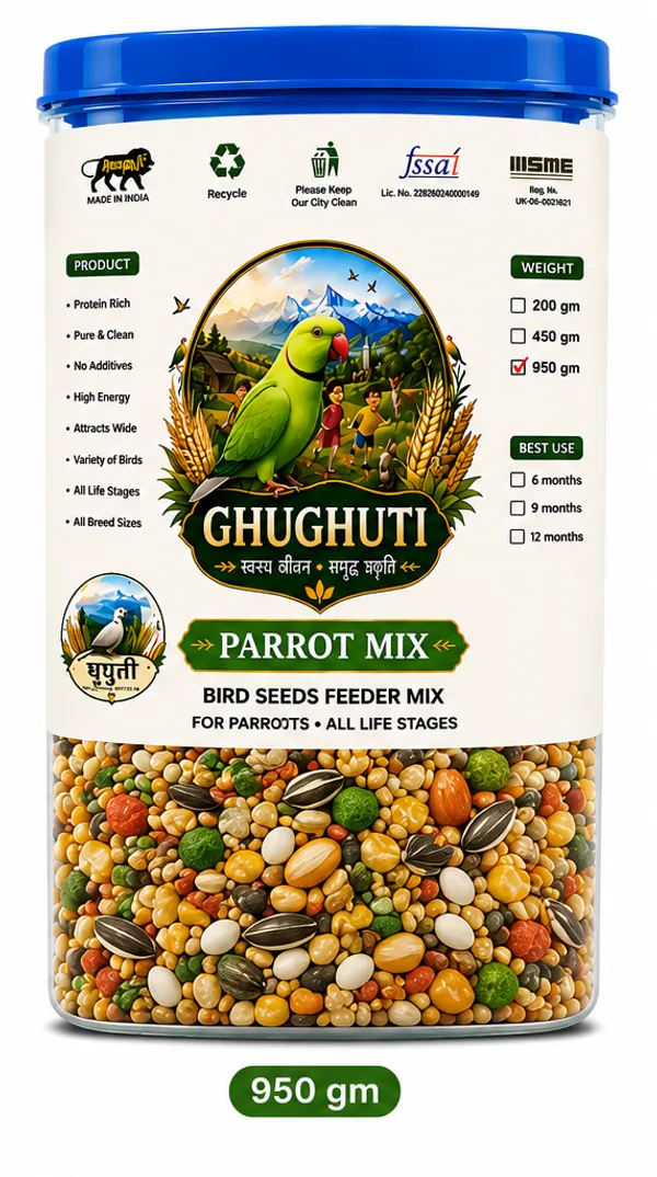 Ghughuti_Parrot_Bird_Seed_Mix