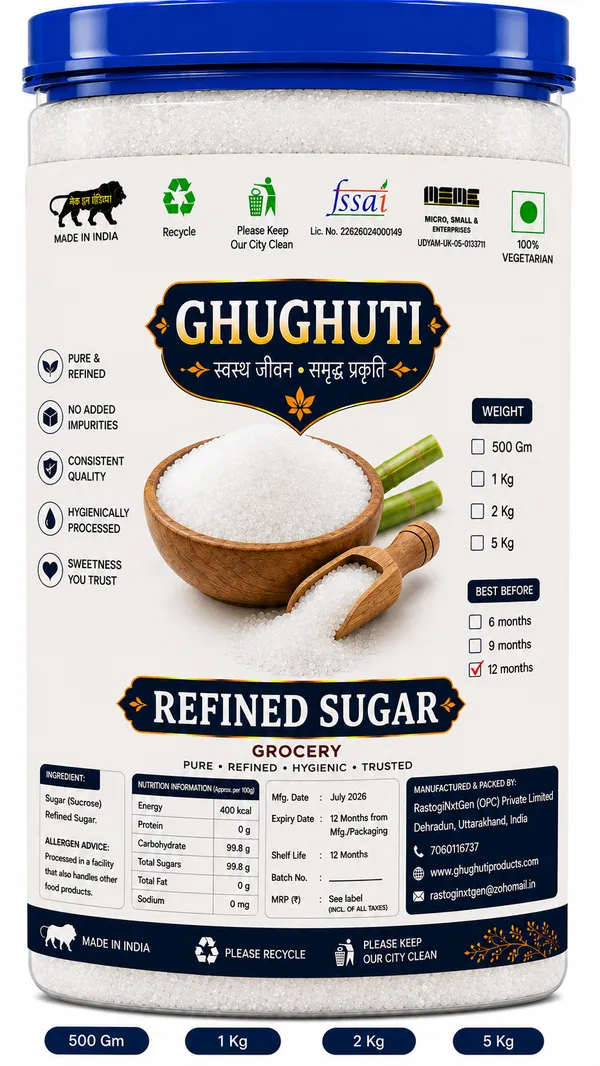 Ghughuti_Refined_Sugar