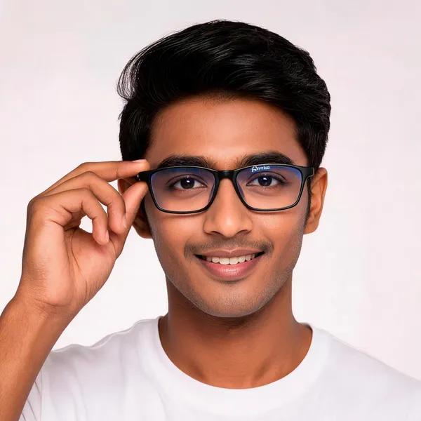 40Plus_Black_Rectangular_Tr90_Blue_Cut_Reading_Glasses_52_mmX18_mmX145_mm