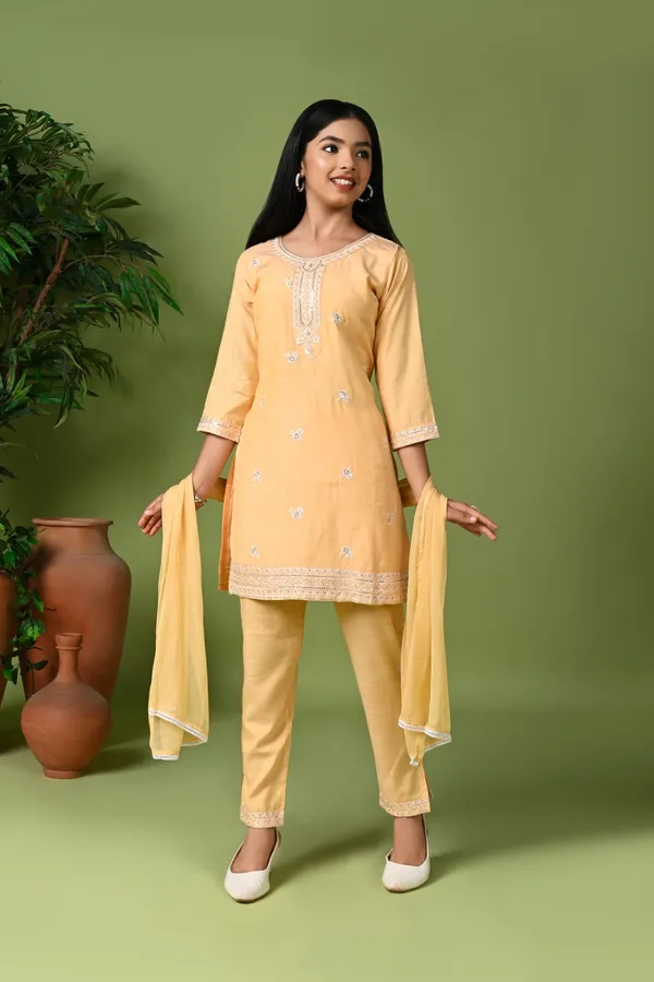Pastel_Blue_Embroidered_Kurta_Set_With_Pants_Dupatta_Sky_Blue