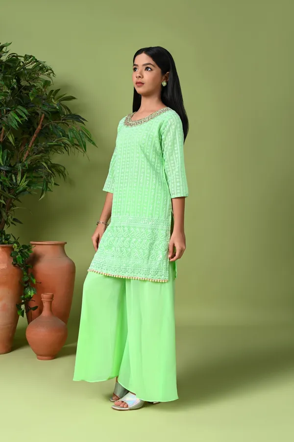 Pink_Embroidered_Kurta_With_Palazzo_Pants_Dupatta_Pink