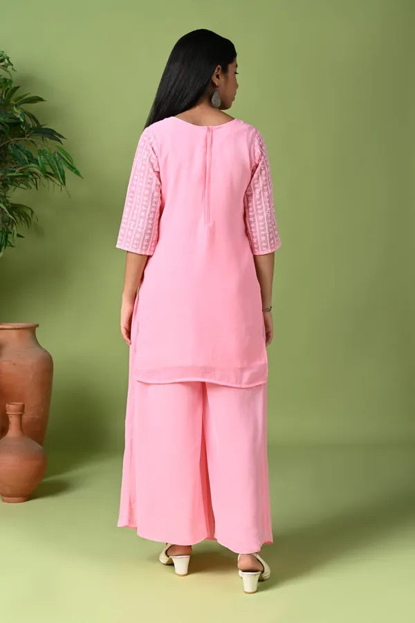 Pink_Embroidered_Kurta_With_Palazzo_Pants_Dupatta_Pink