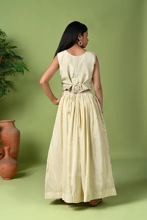 Tussar_Pure_Zari_Tissue_Embroidered_Lehenga_Set_With_Dupatta_Beige
