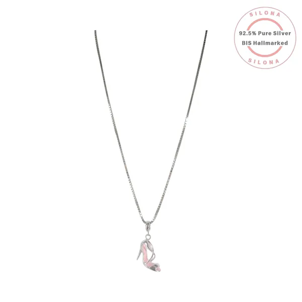 Chic_Stiletto_Heel_Pendant_Necklace_Default_Title