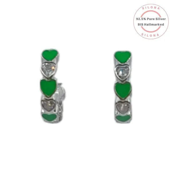 Enamel_Cz_Heart_Huggie_Earrings_Default_Title