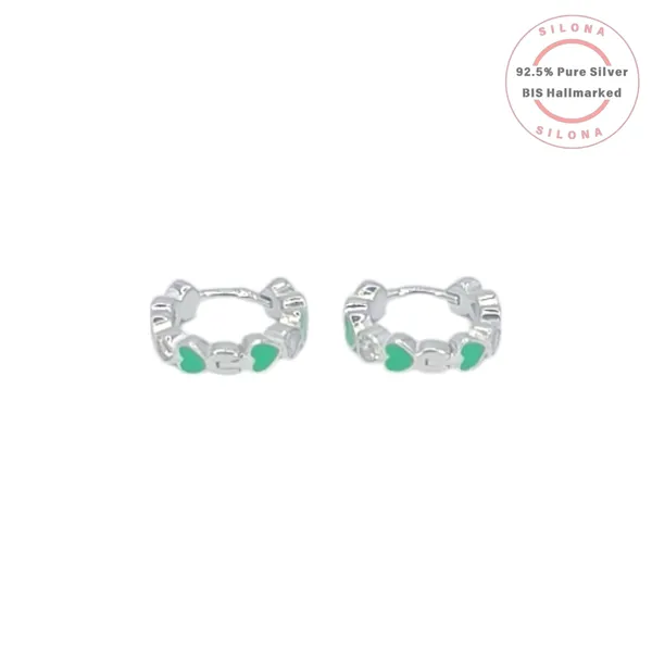 Enamel_Cz_Heart_Huggie_Earrings_Default_Title
