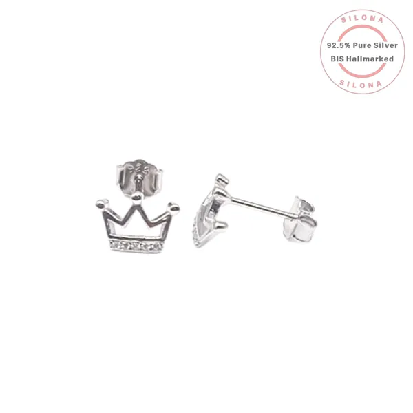 Royal_Crown_Cubic_Zirconia_Studs_Default_Title