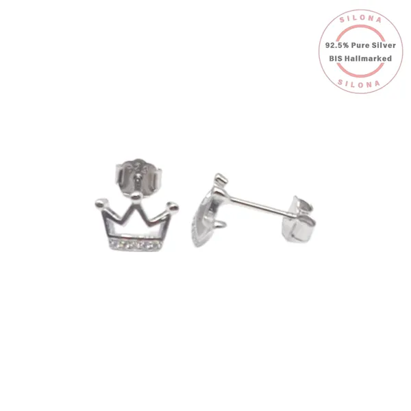 Royal_Crown_Cubic_Zirconia_Studs_Default_Title