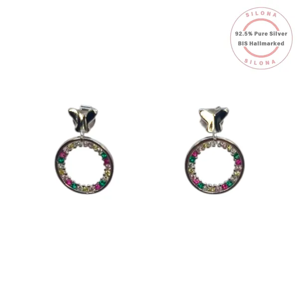Rainbow_Butterfly_Circle_Drop_Earrings_Default_Title