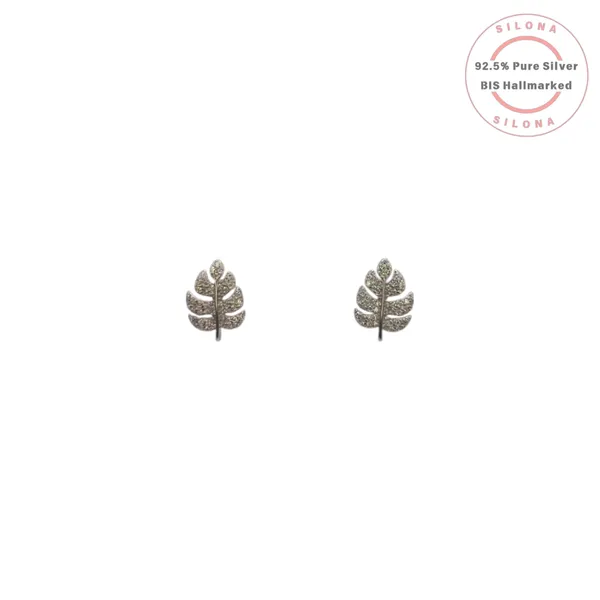 Pave_Leaf_Cubic_Zirconia_Studs_Default_Title