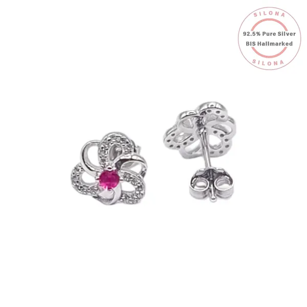 Ruby_Hued_Floral_Stud_Earrings_Default_Title
