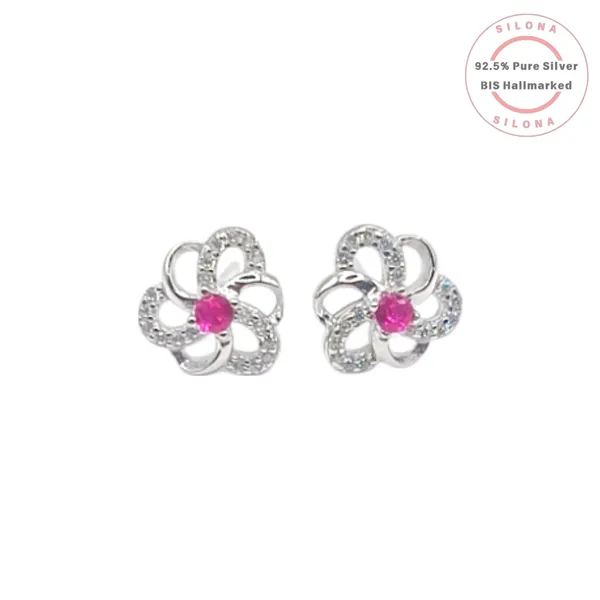 Ruby_Hued_Floral_Stud_Earrings_Default_Title