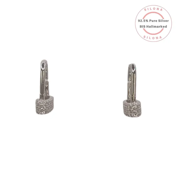 Pav_Cubic_Zirconia_Huggie_Earrings_Default_Title