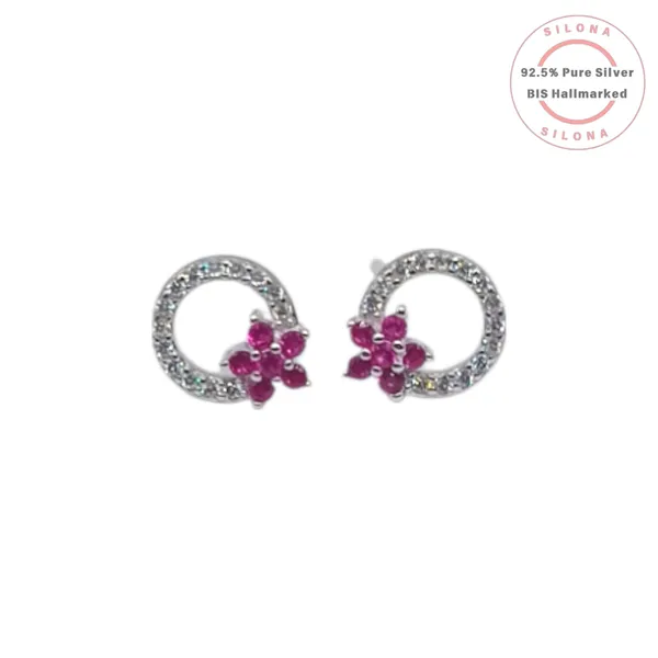 Dainty_Ruby_Hued_Floral_Studs_Default_Title