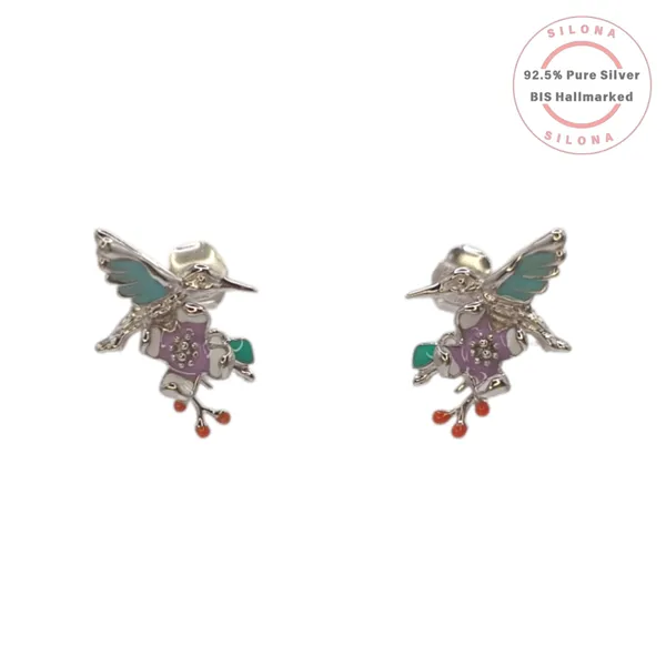 Colorful_Enamel_Hummingbird_Studs_Default_Title