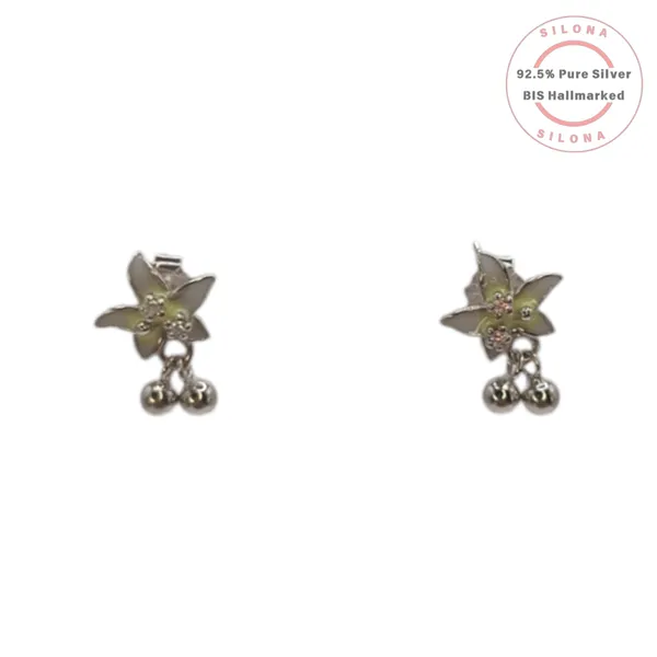 Lime_Enamel_Floral_Stud_Earrings_Default_Title