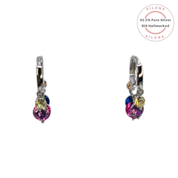 Confetti_Multi_Stone_Huggie_Hoop_Earrings_Default_Title
