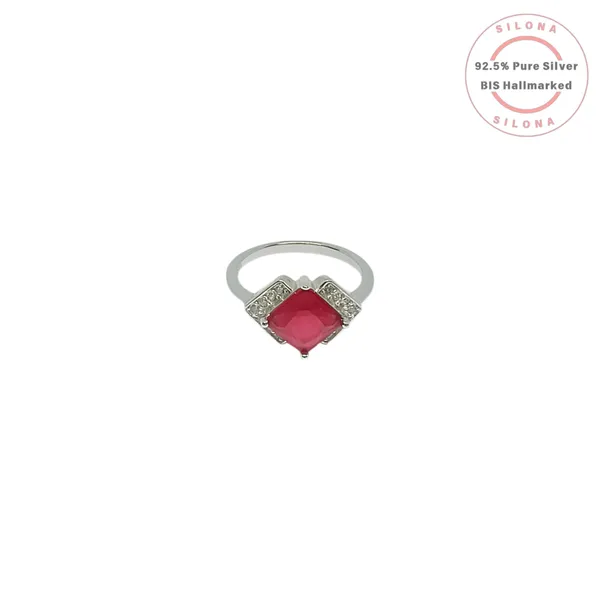 Geometric_Fuchsia_Cubic_Zirconia_Ring_Default_Title