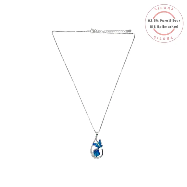 Azure_Butterfly_Heart_Teardrop_Necklace_Default_Title