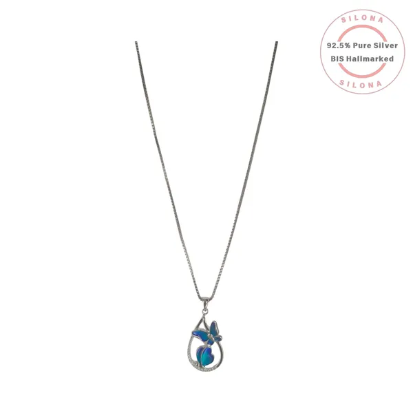 Azure_Butterfly_Heart_Teardrop_Necklace_Default_Title