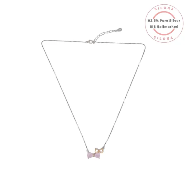 Chic_Rose_Quartz_Double_Bow_Necklace_Default_Title