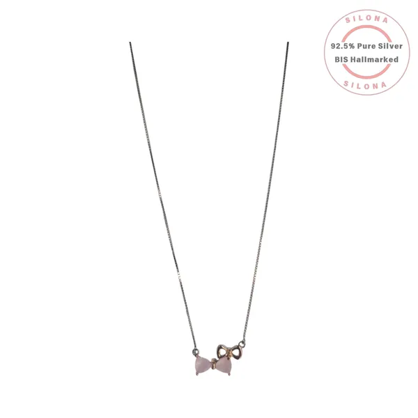 Chic_Rose_Quartz_Double_Bow_Necklace_Default_Title
