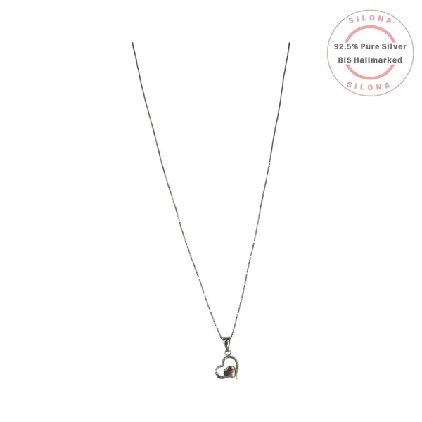 Two_Tone_Double_Heart_Necklace_Default_Title