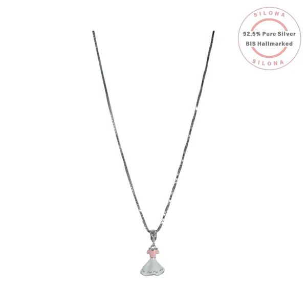 Dainty_Enamel_Dress_Pendant_Necklace_Default_Title