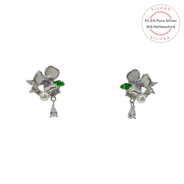 Enamel_Pansy_Pearl_Necklace_Set_Default_Title