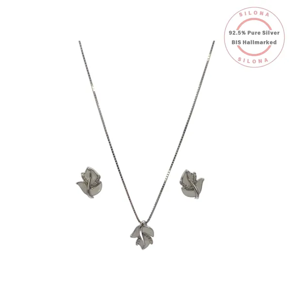Luminous_Shell_Leaf_Necklace_Earring_Set_Default_Title