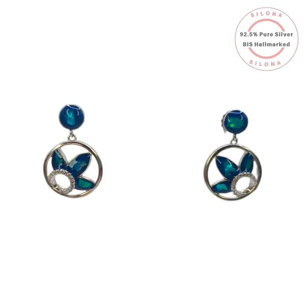 Chic_Azure_Petal_Necklace_Earring_Set_Default_Title