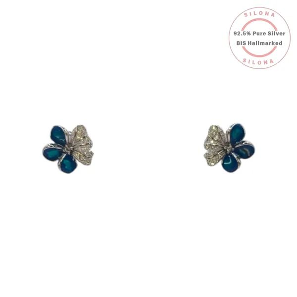 Azure_Bloom_Floral_Necklace_With_Earring_Set_Default_Title